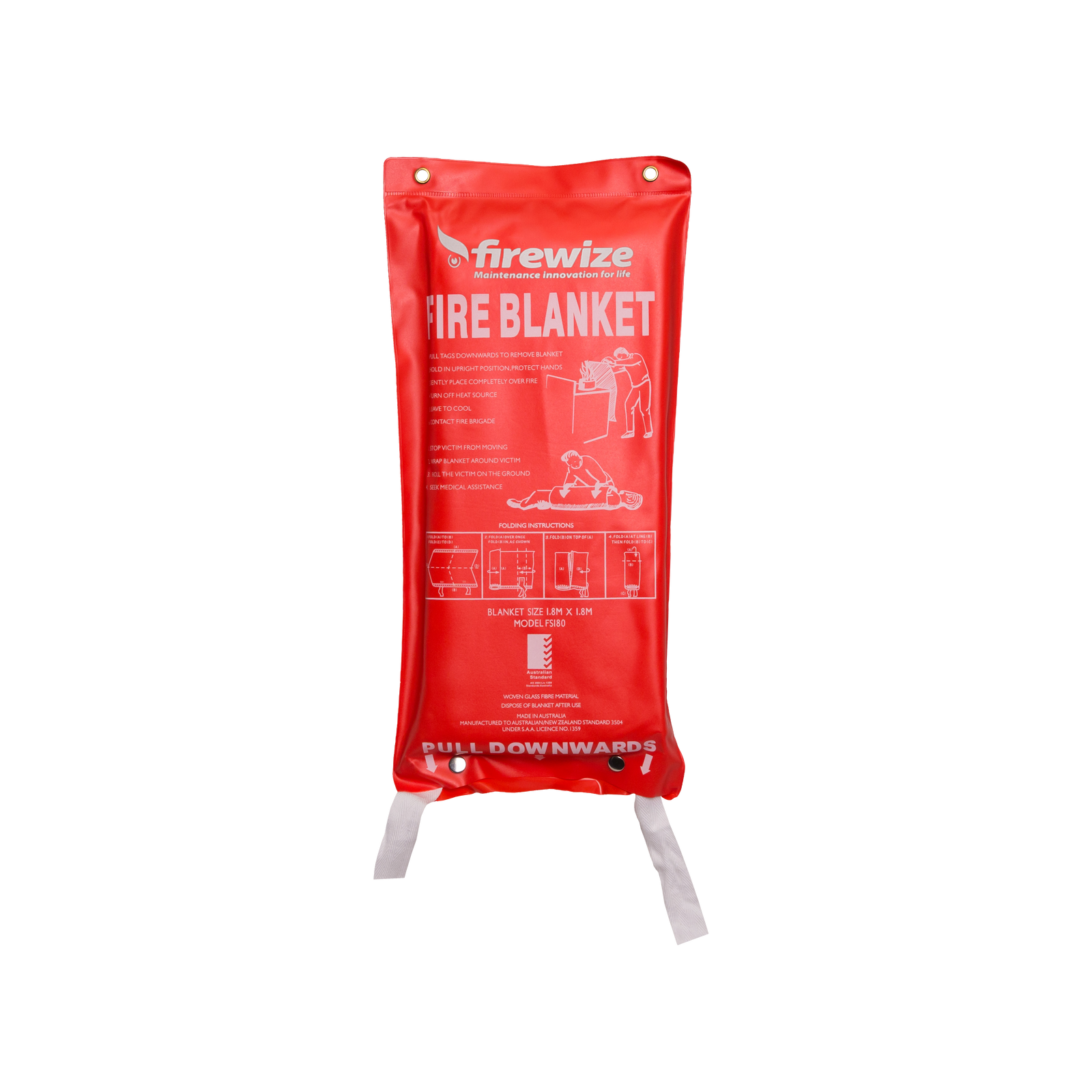 Fire Blanket, 1.8m x 1.8m