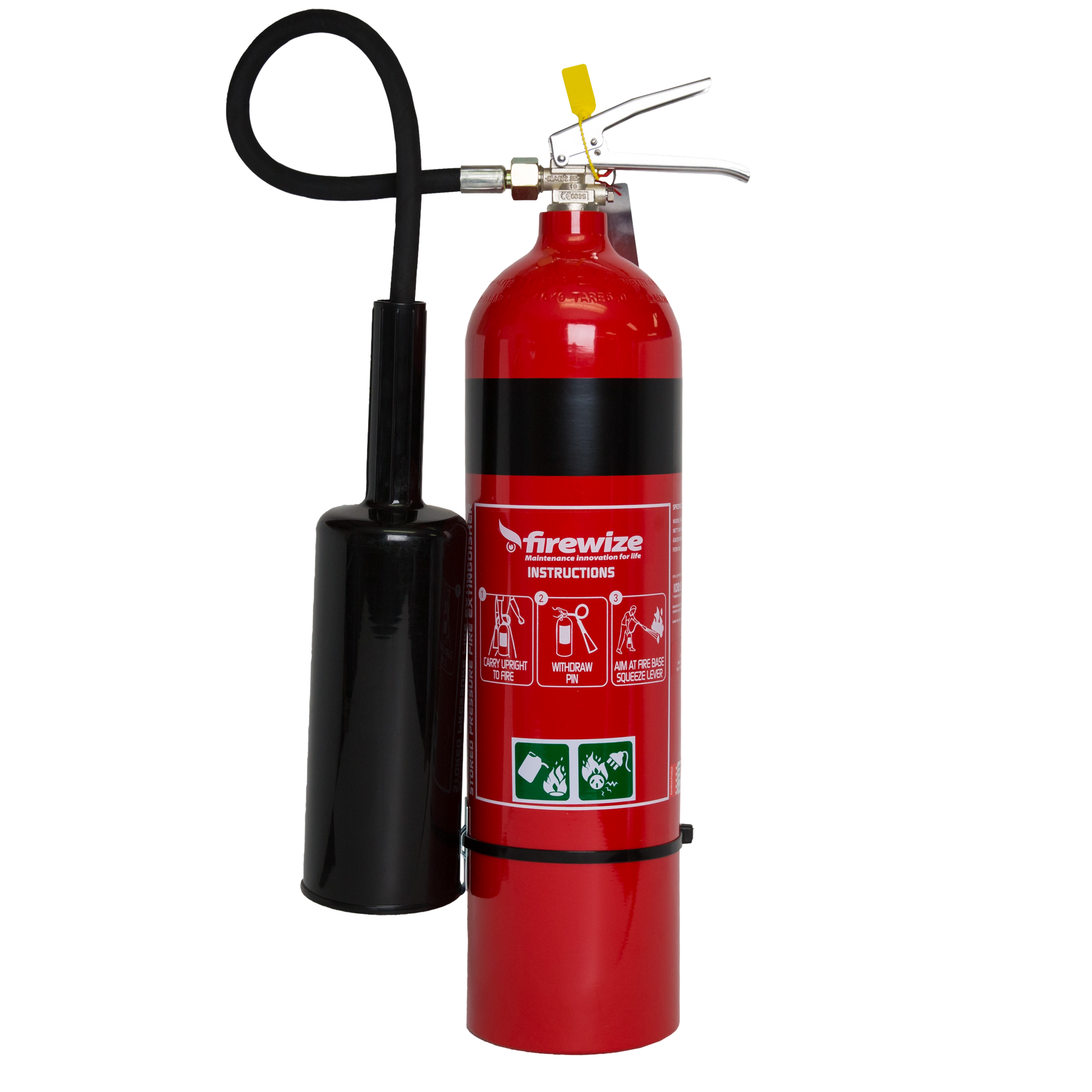 CO2 Extinguisher and Fire Blanket Kit