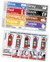 Emergency Colour Code Lanyard Card