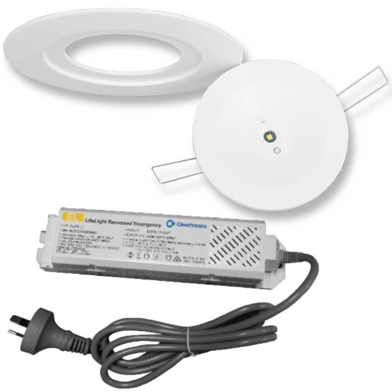 Recessed Circular Emergency Light (Spitfire)