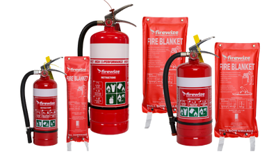 Dry Powder Fire Extinguishers (1kg, 1.5kg, 2.5kg 4.5kg & 9kg) - Firewize