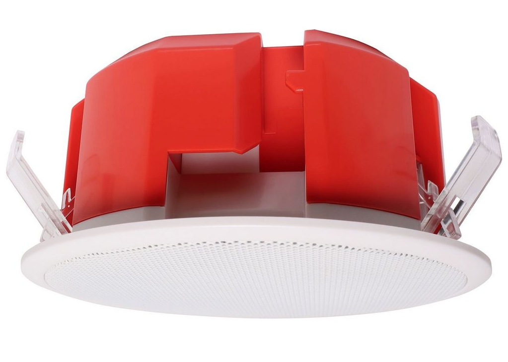 Emergency Warning Speaker, Flush Mount 100mm 5w