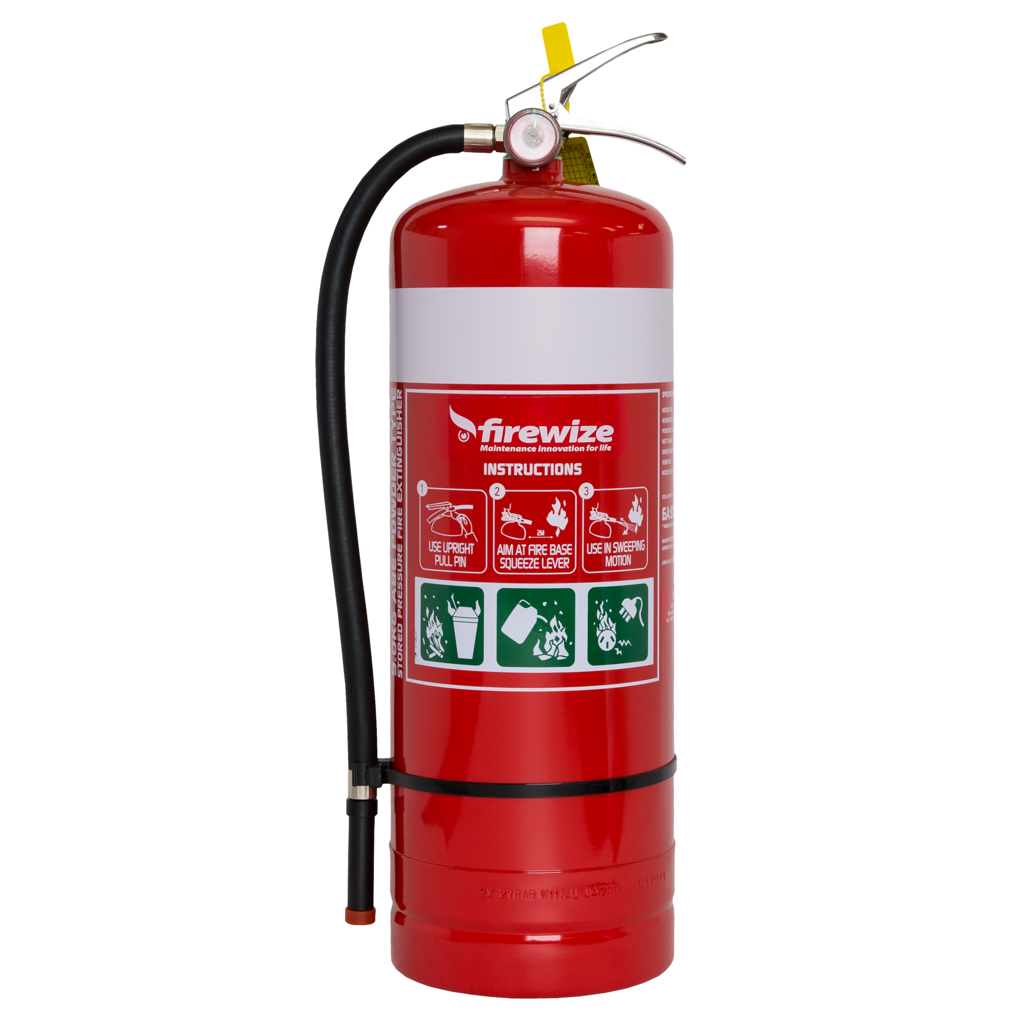 9kg Fire Extinguisher | Heavy Duty Bracket Kit