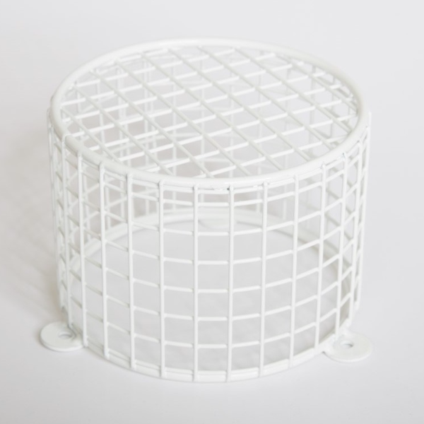 Protective Wire Cage (White)