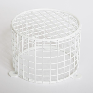 Protective Wire Cage (White)
