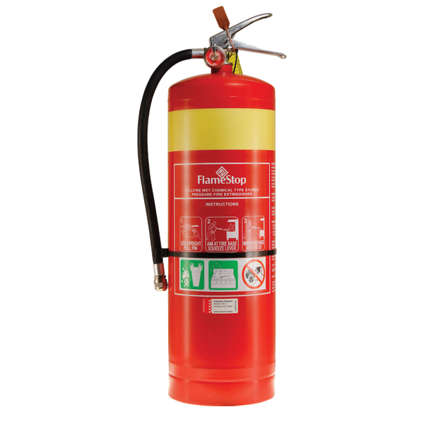 Fire Extinguishers Tagged "Class F" Firewize