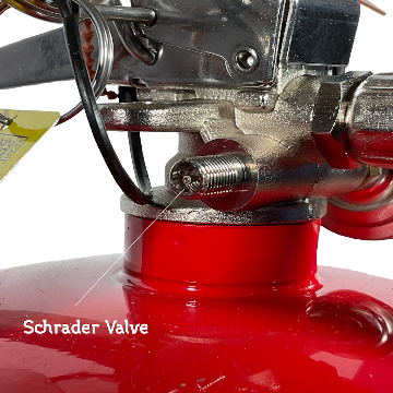 Schrader Valve for Regas