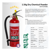 1.5kg Dry Powder ABE Fire Extinguisher