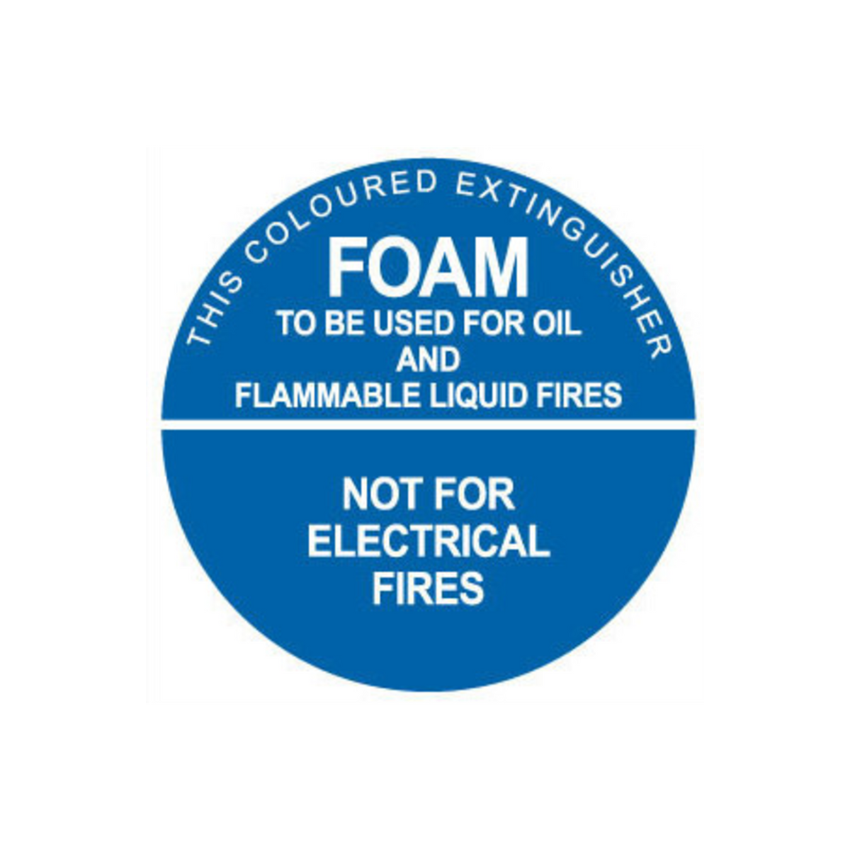 Identification Sign, Air Foam (AF) - Firewize