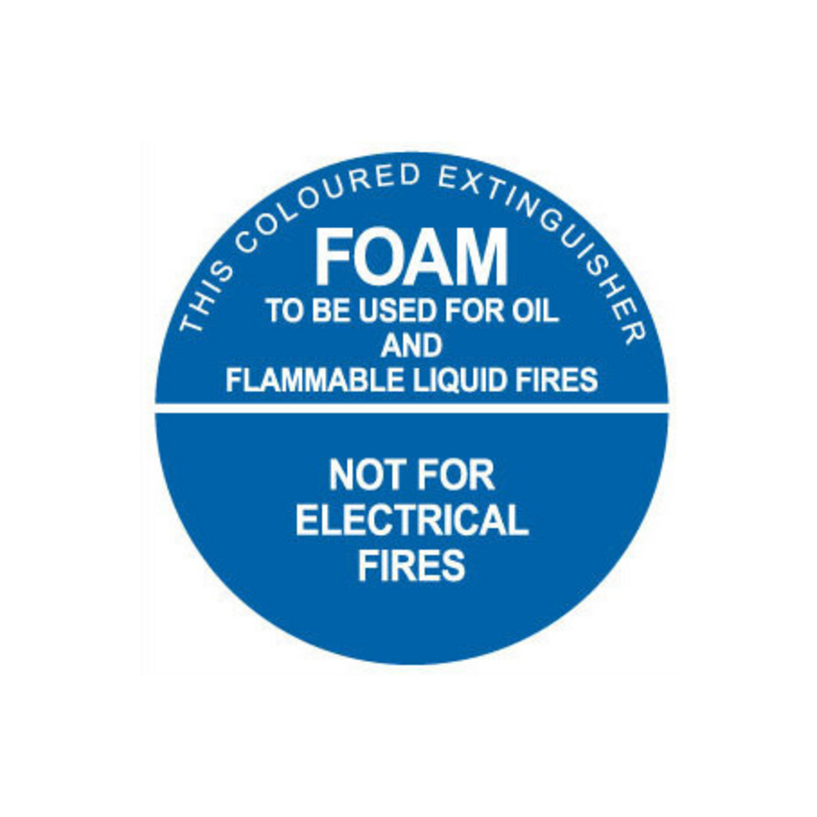 Identification Sign Air Foam