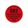 Identification Sign, Carbon Dioxide (CO2)