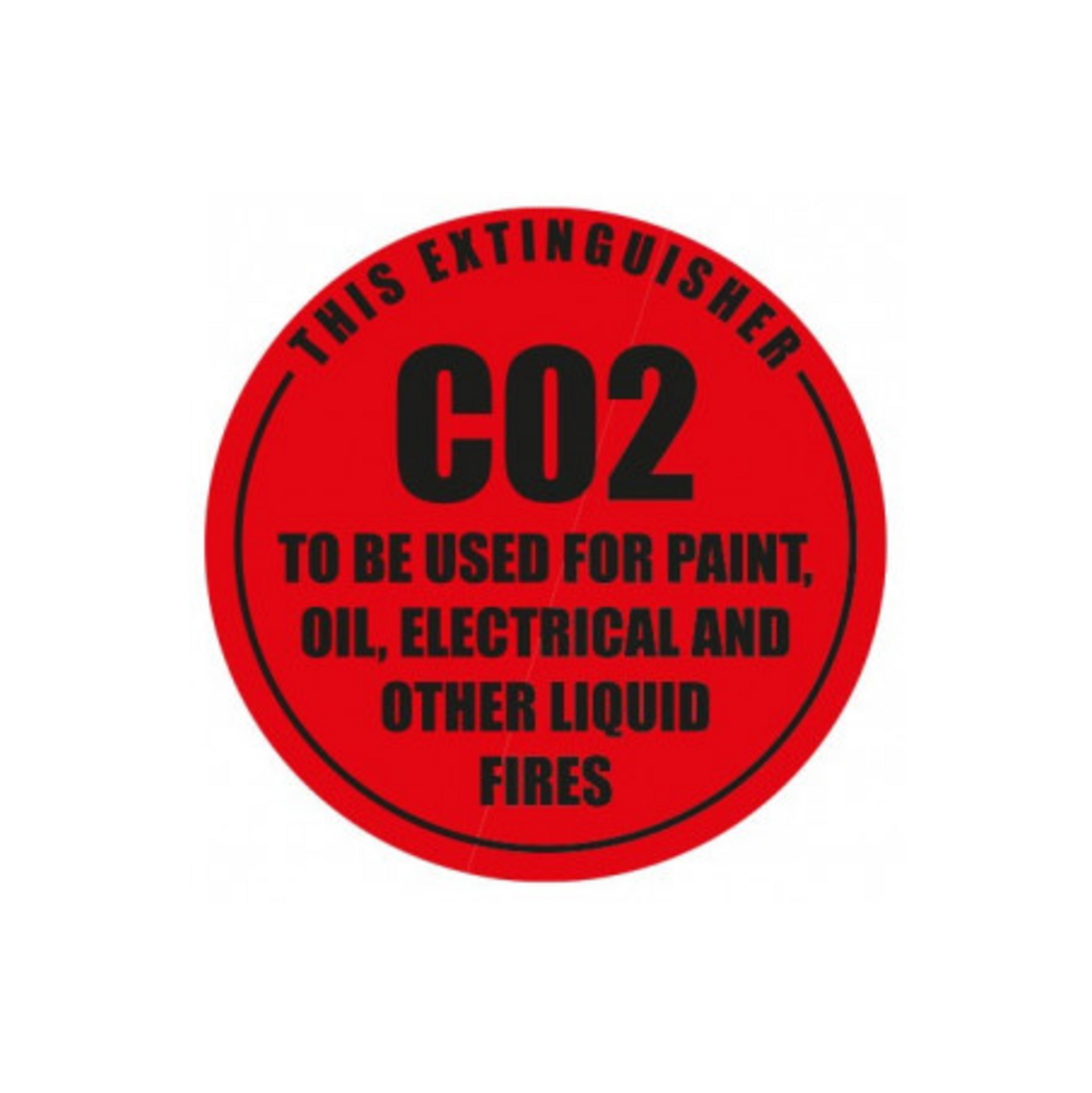 Identification Sign, Carbon Dioxide (CO2)