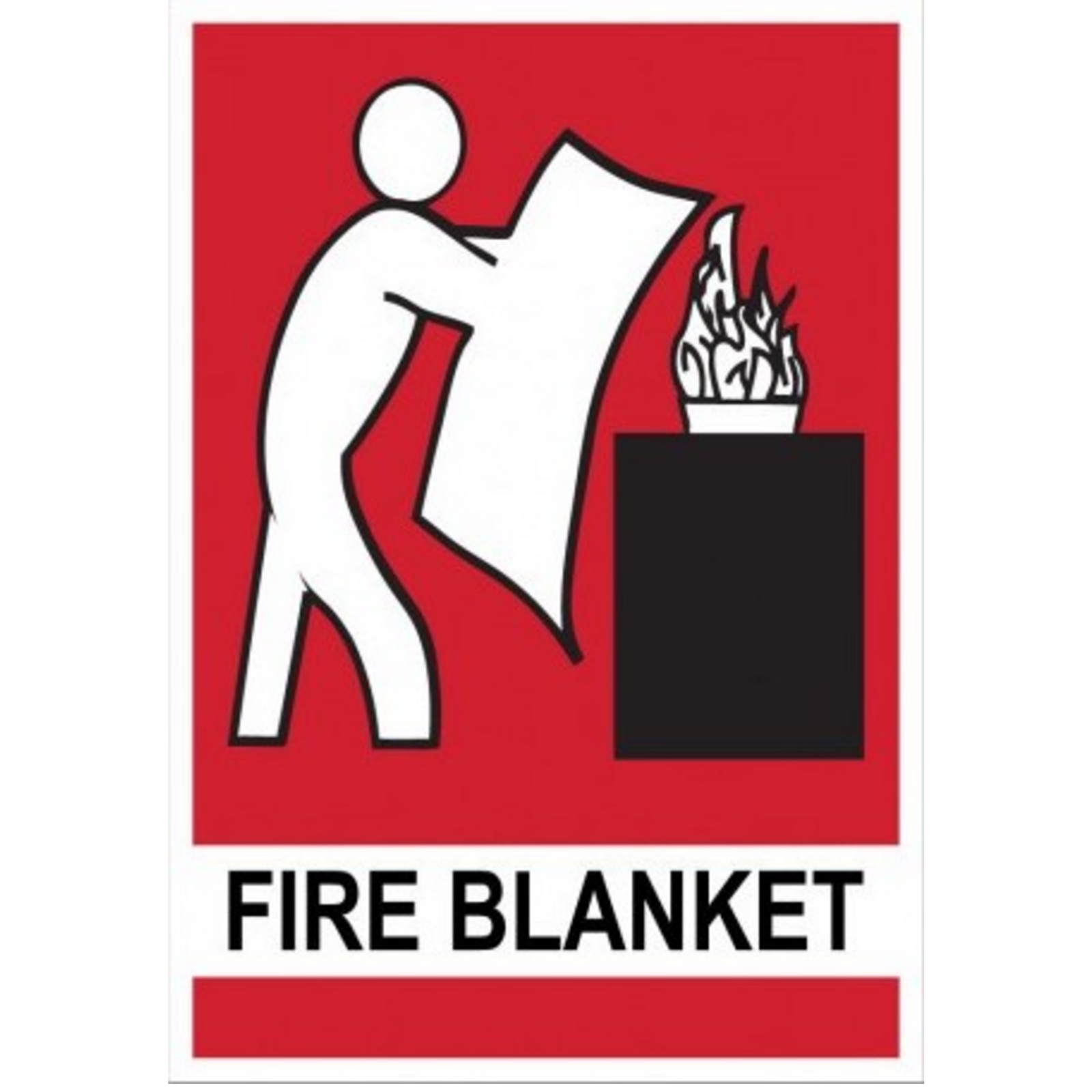 Fire Blanket Location Sign