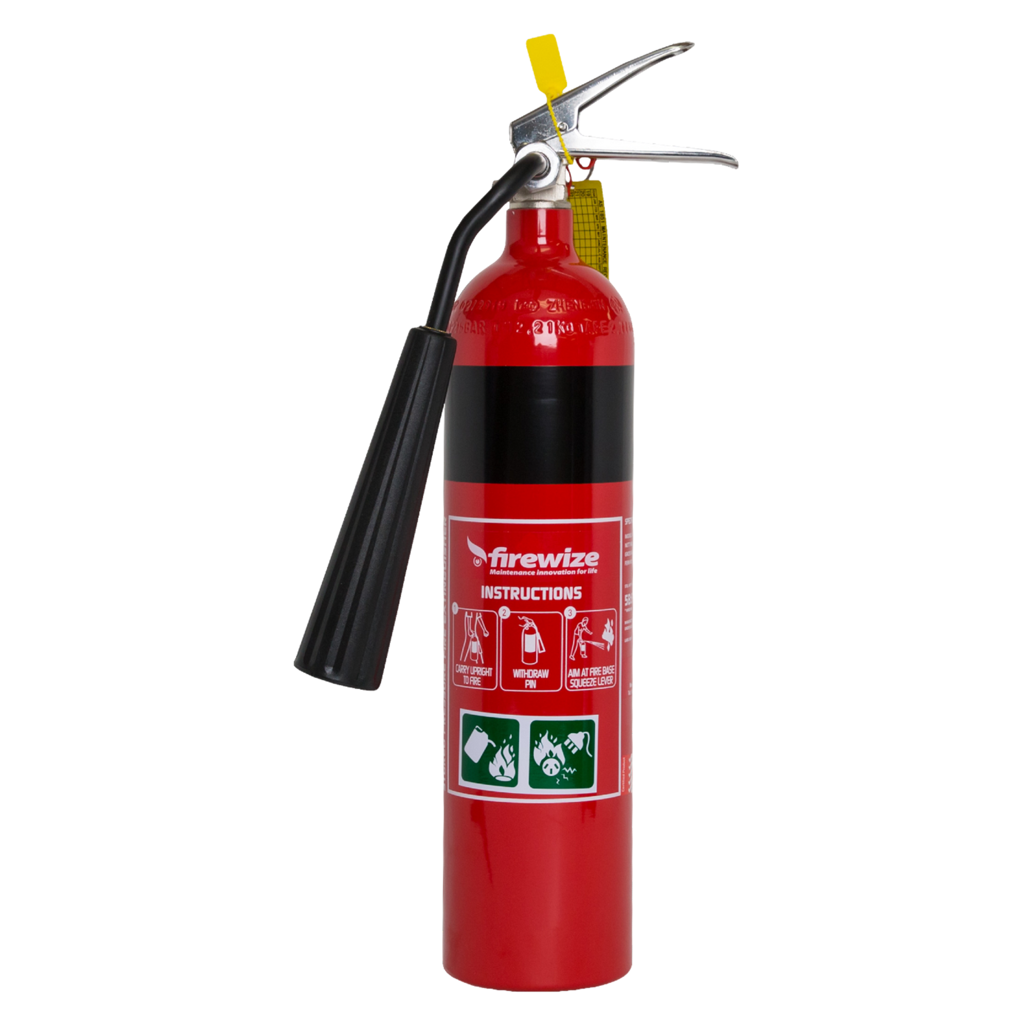 Carbon Dioxide CO2 2.0kg fire extinguisher