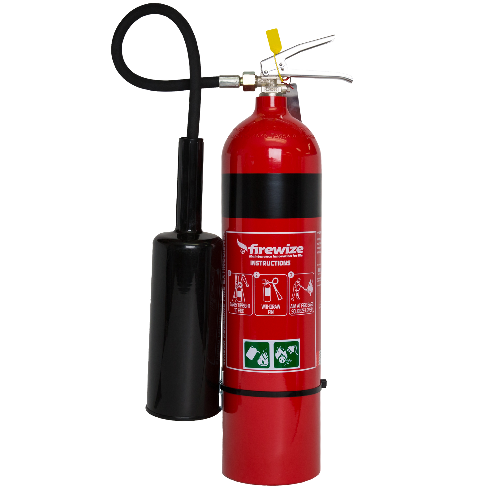 Carbon Dioxide CO2 5.0kg fire extinguisher