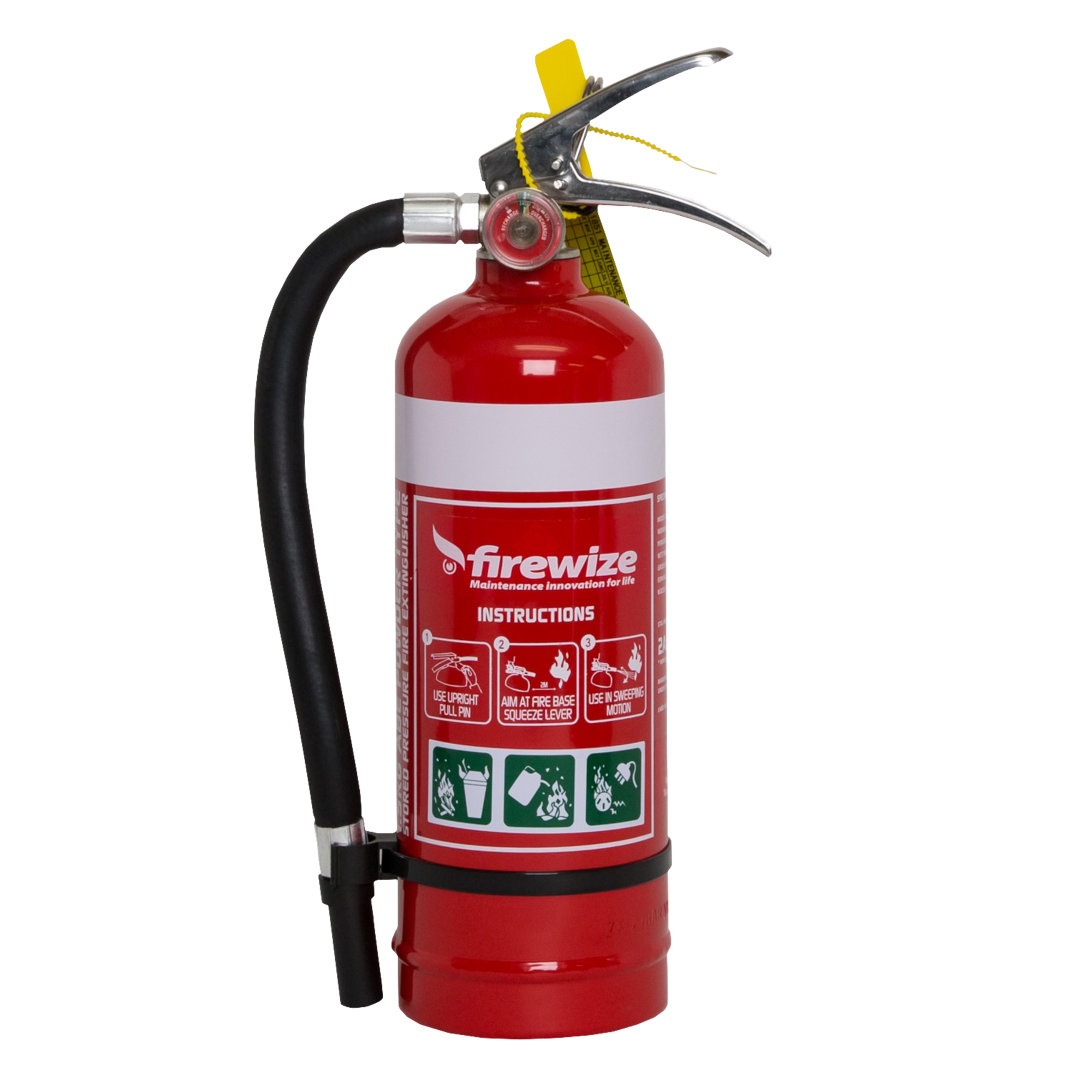 Dry Powder ABE 1.5kg fire extinguisher