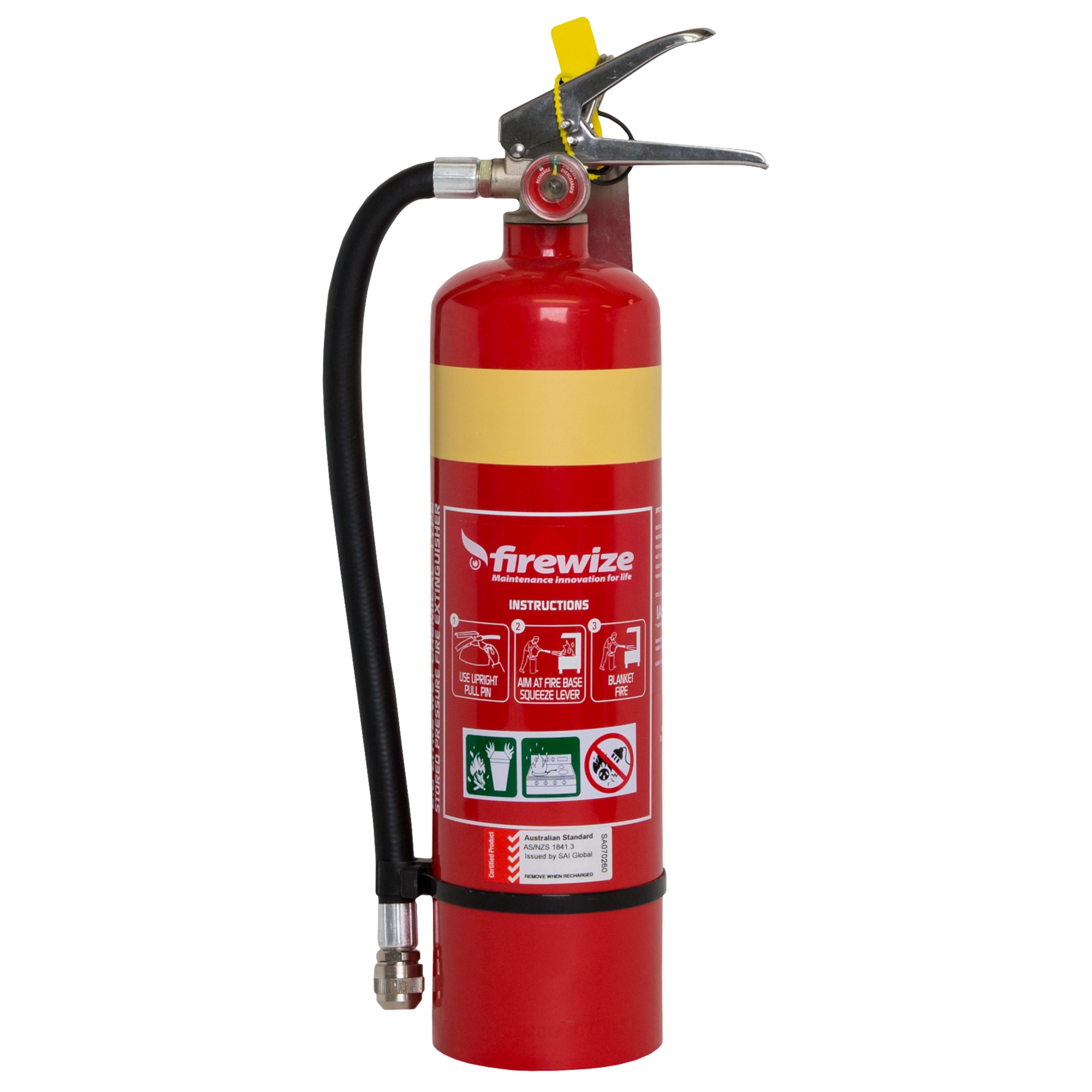 Wet Chemical 2.0lt fire extinguisher